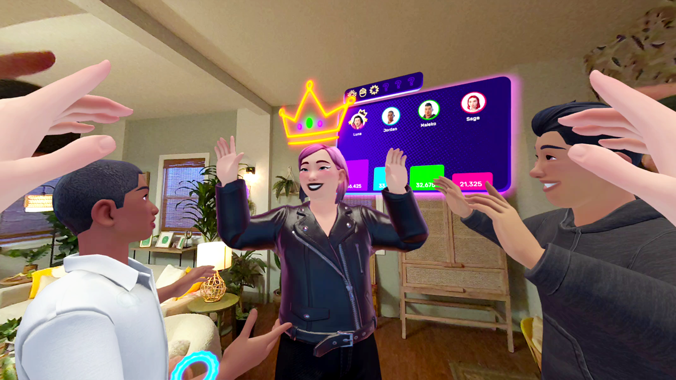 Winning the elusive neon crown in Party Versus
